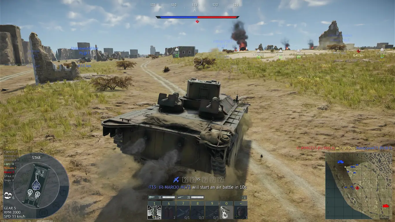 Screenshot 5 do cheat War Thunder Authority para War Thunder